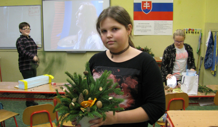 14. fotografia fotogalérie Vianočná ikebana