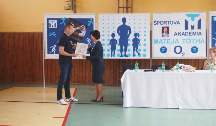7. fotografia fotogalérie Návšteva olympijského víťaza Mateja Tótha