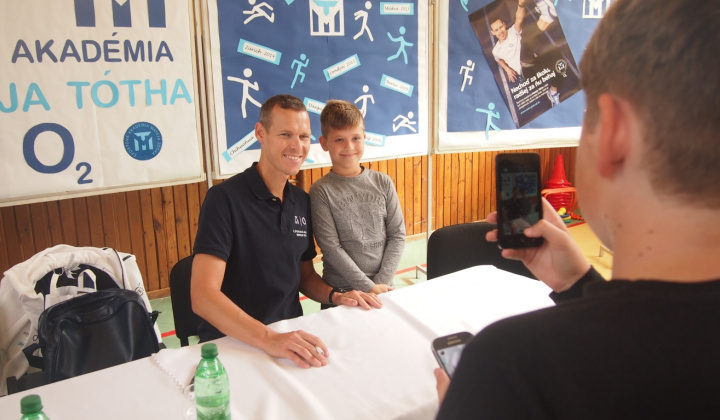 44. fotografia fotogalérie Návšteva olympijského víťaza Mateja Tótha
