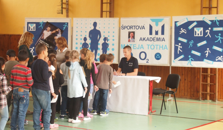47. fotografia fotogalérie Návšteva olympijského víťaza Mateja Tótha