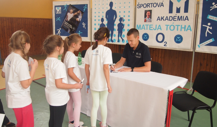 58. fotografia fotogalérie Návšteva olympijského víťaza Mateja Tótha