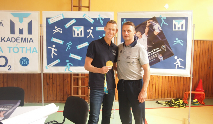 68. fotografia fotogalérie Návšteva olympijského víťaza Mateja Tótha