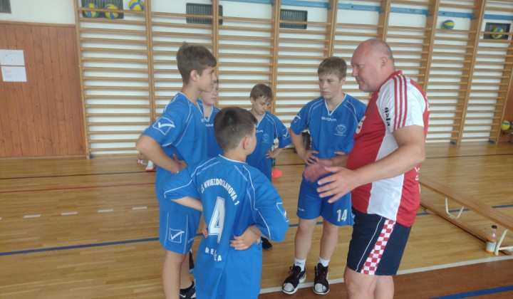 2. fotografia fotogalérie Mini volleybal chlapcov