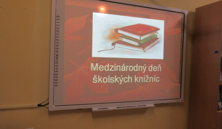 8. fotografia fotogalérie Medzinárodný deň školských knižníc