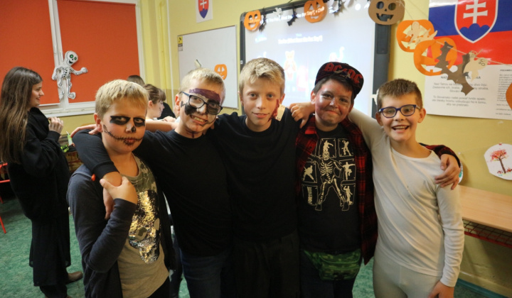 4. fotografia fotogalérie Halloween na druhom stupni 