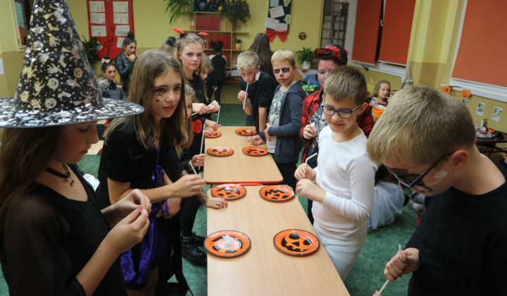 5. fotografia fotogalérie Halloween na druhom stupni 