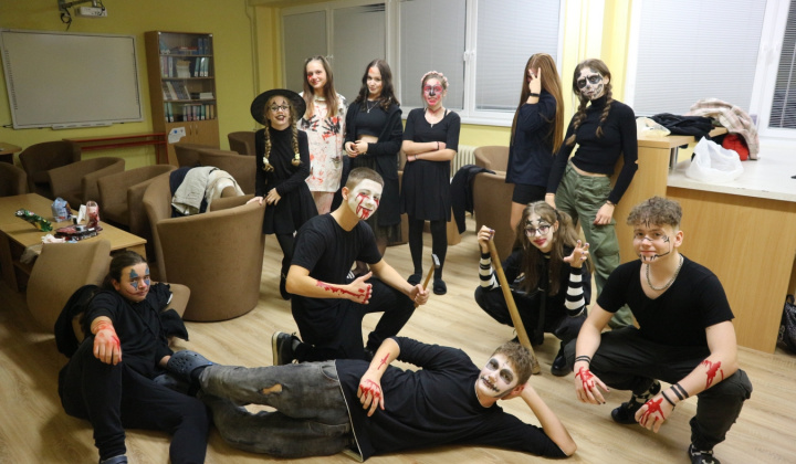 7. fotografia fotogalérie Halloween na druhom stupni 