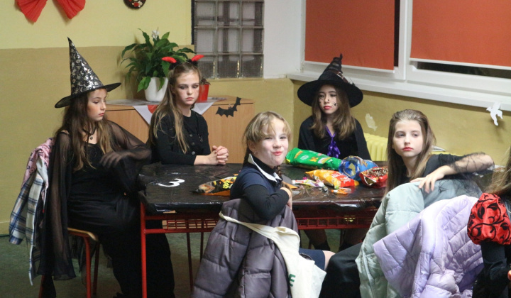 9. fotografia fotogalérie Halloween na druhom stupni 