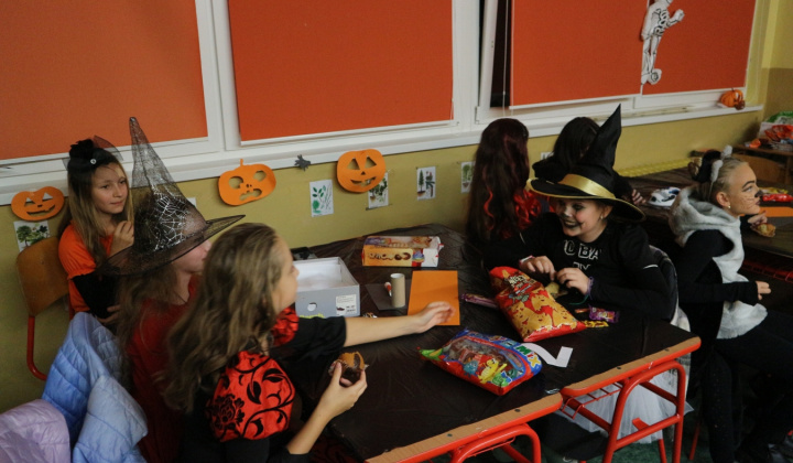 11. fotografia fotogalérie Halloween na druhom stupni 