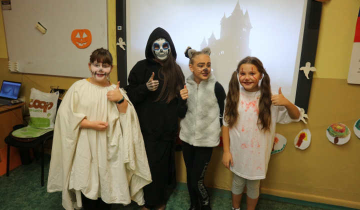 17. fotografia fotogalérie Halloween na druhom stupni 