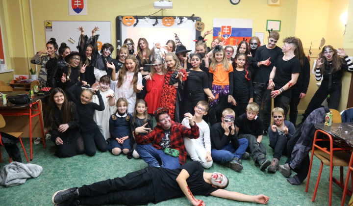 32. fotografia fotogalérie Halloween na druhom stupni 