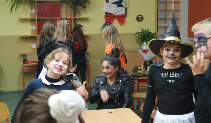 54. fotografia fotogalérie Halloween na druhom stupni 