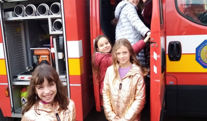 1. fotografia fotogalérie Na návšteve u hasičov