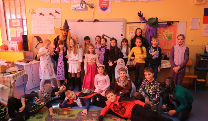 2. fotografia fotogalérie Halloween v ŠKD