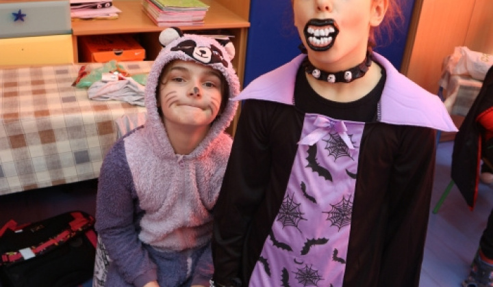 3. fotografia fotogalérie Halloween v ŠKD