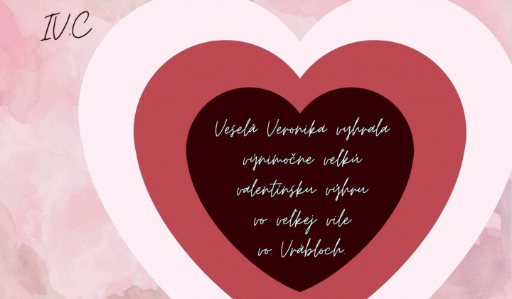 1. fotografia fotogalérie Vyhodnotenie valentínskej súťaže 