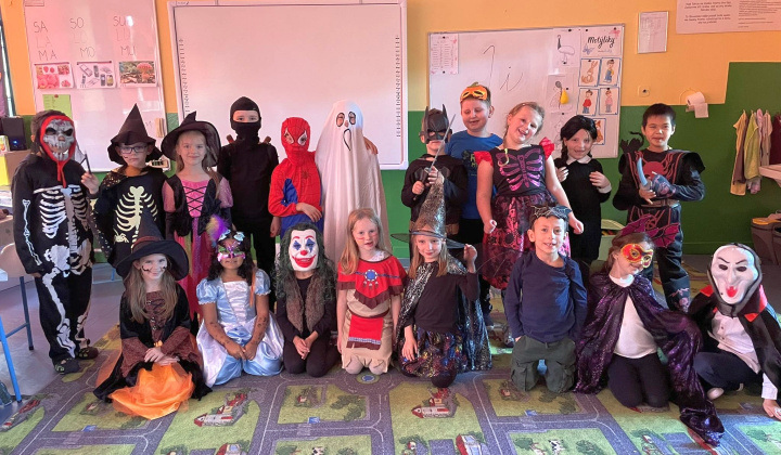 5. fotografia fotogalérie Halloweenská párty v ŠKD