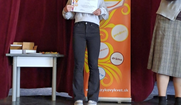 2. fotografia fotogalérie Jazykový kvet 2025 - krajské kolo