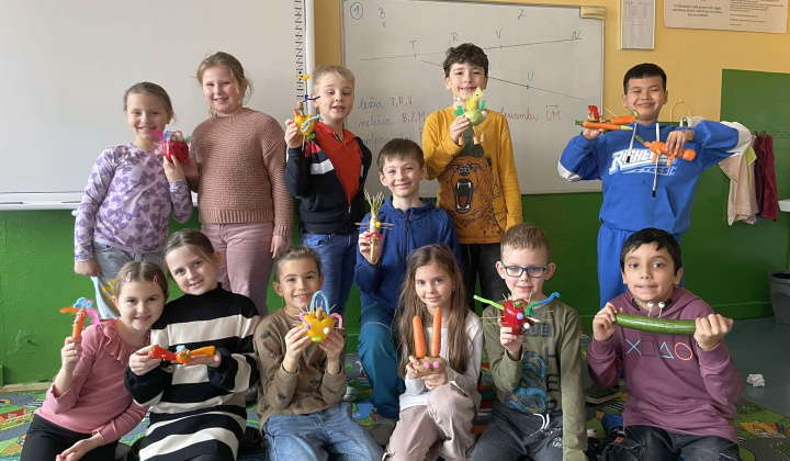 13. fotografia fotogalérie Zeleninové tvorenie v ŠKD
