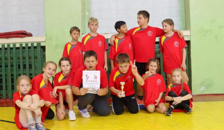 3. fotografia fotogalérie Turnaj najmladších žiakov a žiačok vo vybíjanej a florbale
