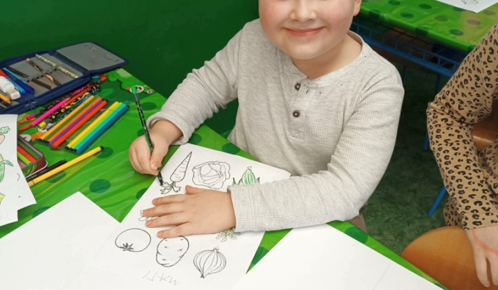 21. fotografia fotogalérie Zeleninové popoludnie v ŠKD