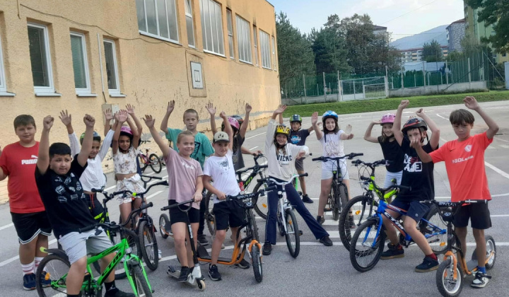 31. fotografia fotogalérie Na bicykli bezpečne+športové aktivity pre I. stupeň