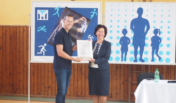 1. fotografia fotogalérie Návšteva olympijského víťaza Mateja Tótha