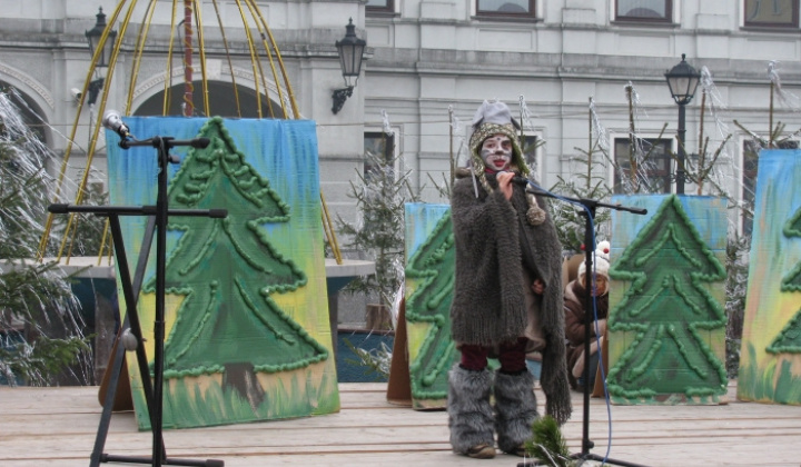 2. fotografia fotogalérie Vystúpenie žiakov na decembrovom jarmoku