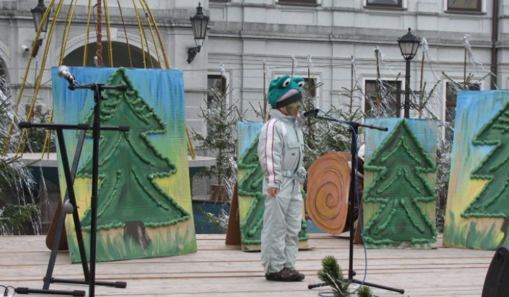 6. fotografia fotogalérie Vystúpenie žiakov na decembrovom jarmoku