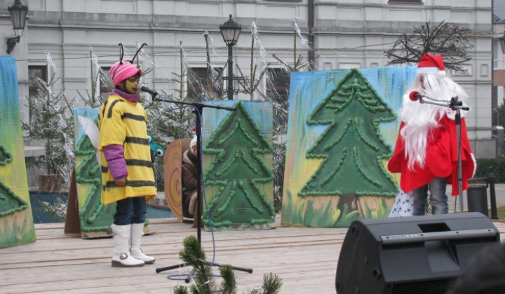 9. fotografia fotogalérie Vystúpenie žiakov na decembrovom jarmoku