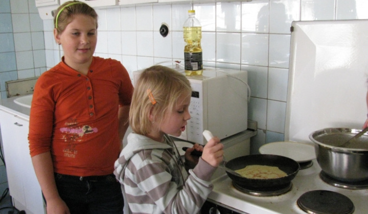 5. fotografia fotogalérie Ako sme piekli palacinky...