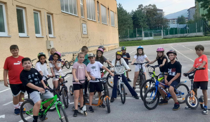 18. fotografia fotogalérie Na bicykli bezpečne+športové aktivity pre I. stupeň