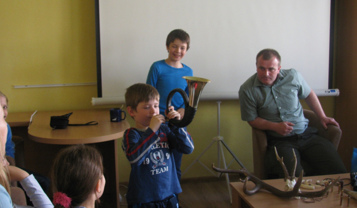 2. fotografia fotogalérie Beseda s poľovníkom