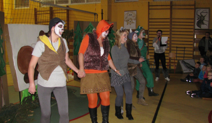 13. fotografia fotogalérie Noc v čarovnom lese