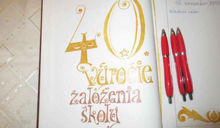 4. fotografia fotogalérie 40. výročie založenia školy
