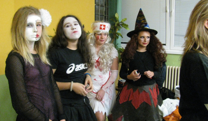 6. fotografia fotogalérie Halloweeenská noc v škole