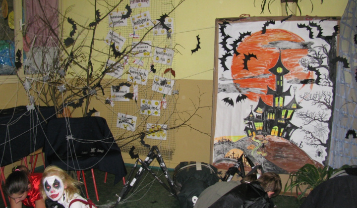 9. fotografia fotogalérie Halloweeenská noc v škole