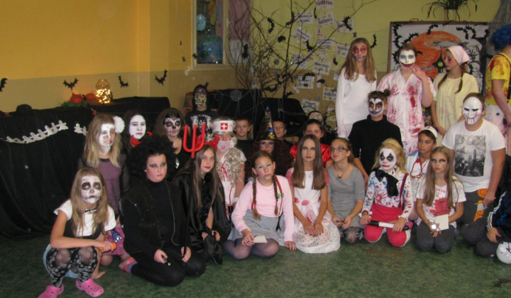 10. fotografia fotogalérie Halloweeenská noc v škole