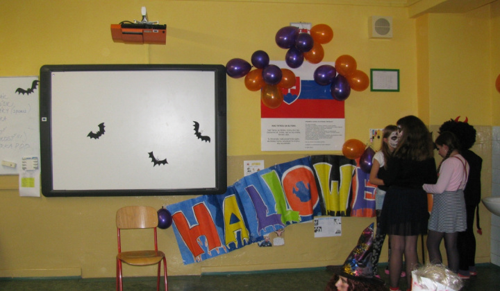 11. fotografia fotogalérie Halloweeenská noc v škole