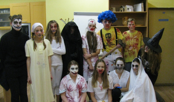 14. fotografia fotogalérie Halloweeenská noc v škole