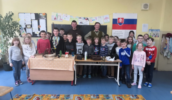 9. fotografia fotogalérie Mesiac lesov - návšteva poľovníkov