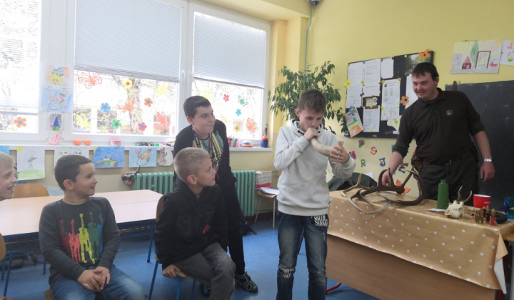 11. fotografia fotogalérie Mesiac lesov - návšteva poľovníkov