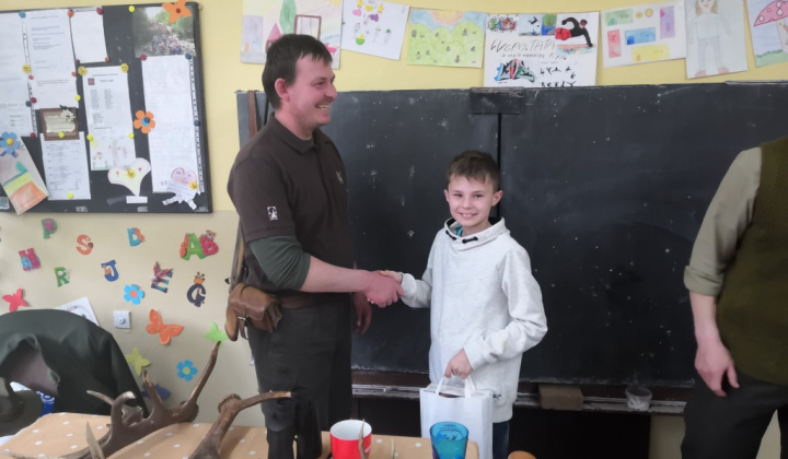 12. fotografia fotogalérie Mesiac lesov - návšteva poľovníkov